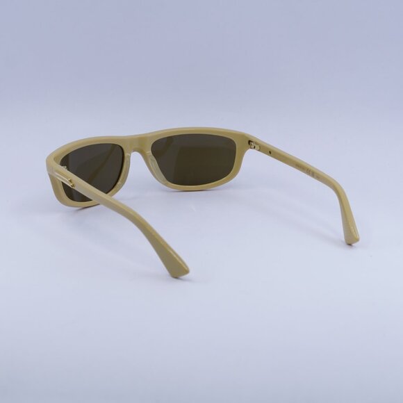 Bottega Veneta BV1327S 004 Sunglasses Yellow Cat Eye Frame, Brown Lenses main image 7